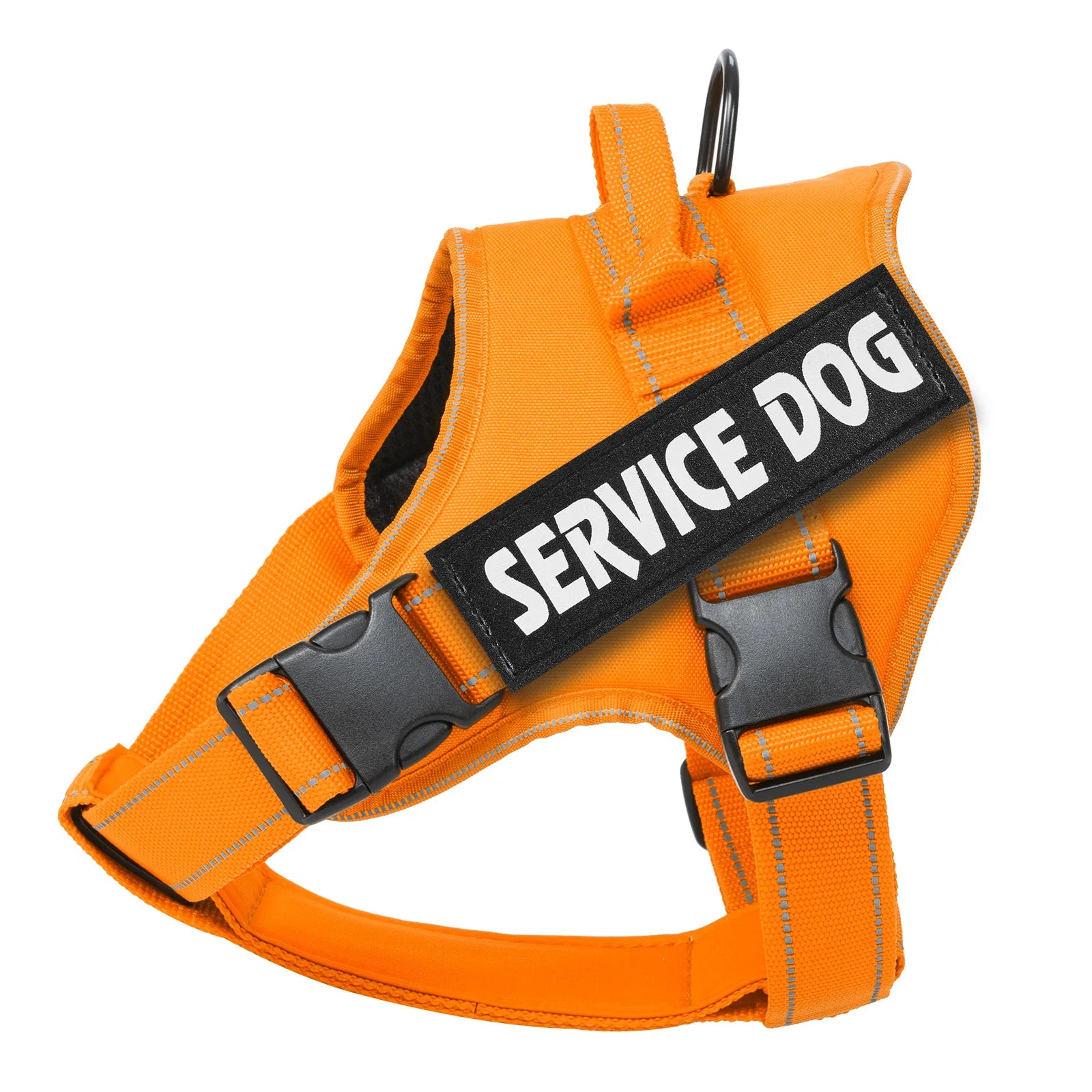 Personalized dog harness custom name tag doberman pinscher breathable adjustable pet harness suitable for medium and large dogs