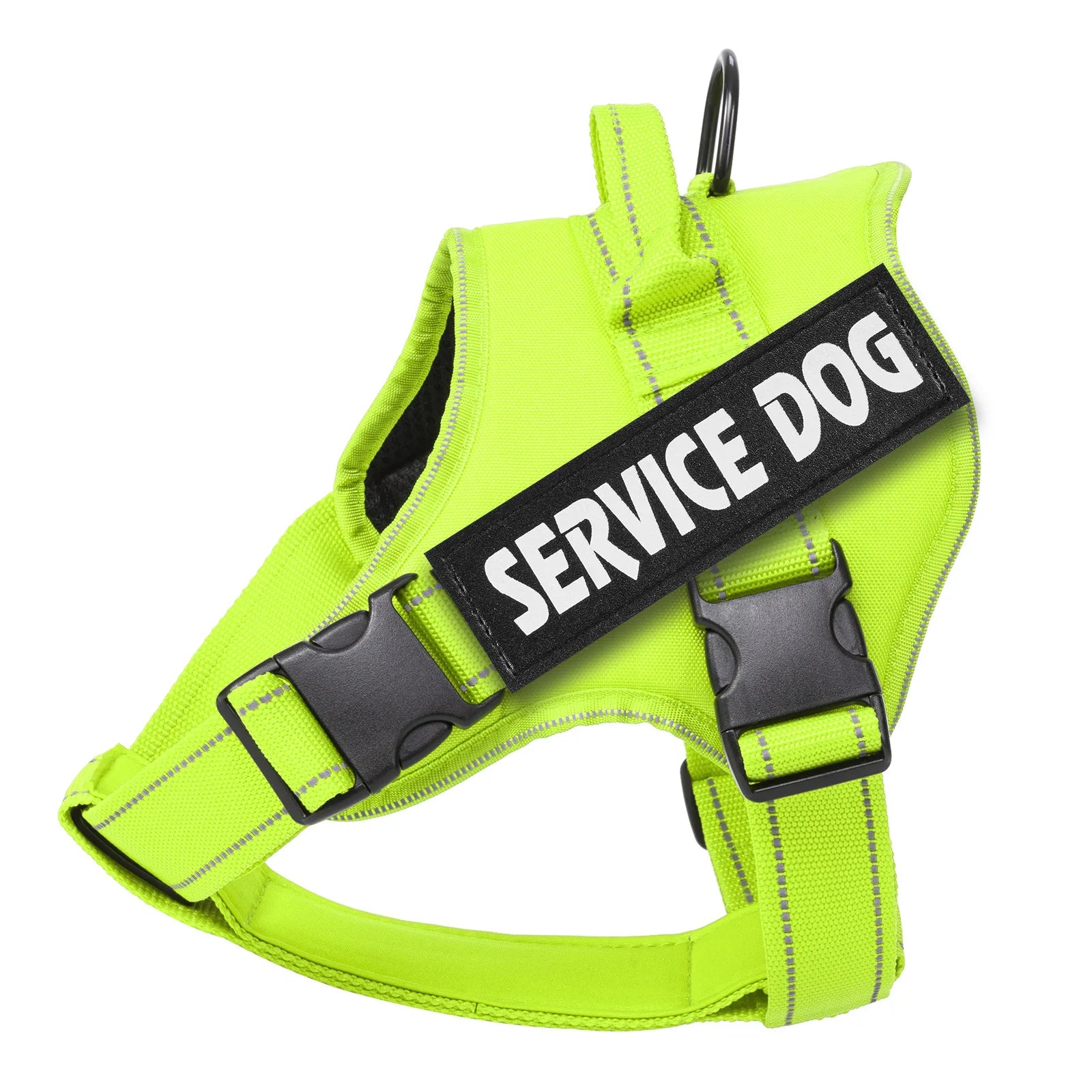 Personalized dog harness custom name tag doberman pinscher breathable adjustable pet harness suitable for medium and large dogs