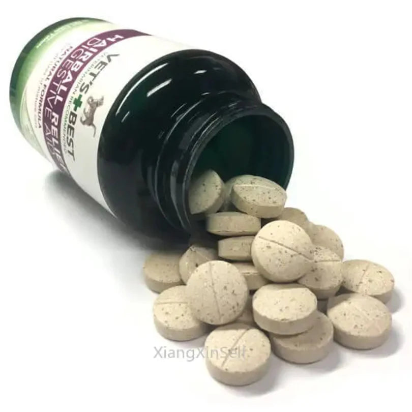 60 Tablets Vet's Best Pet Cat Hairball Relief Natural Digestive Aid & Hair Removal Supplement for Cats of All Sizes