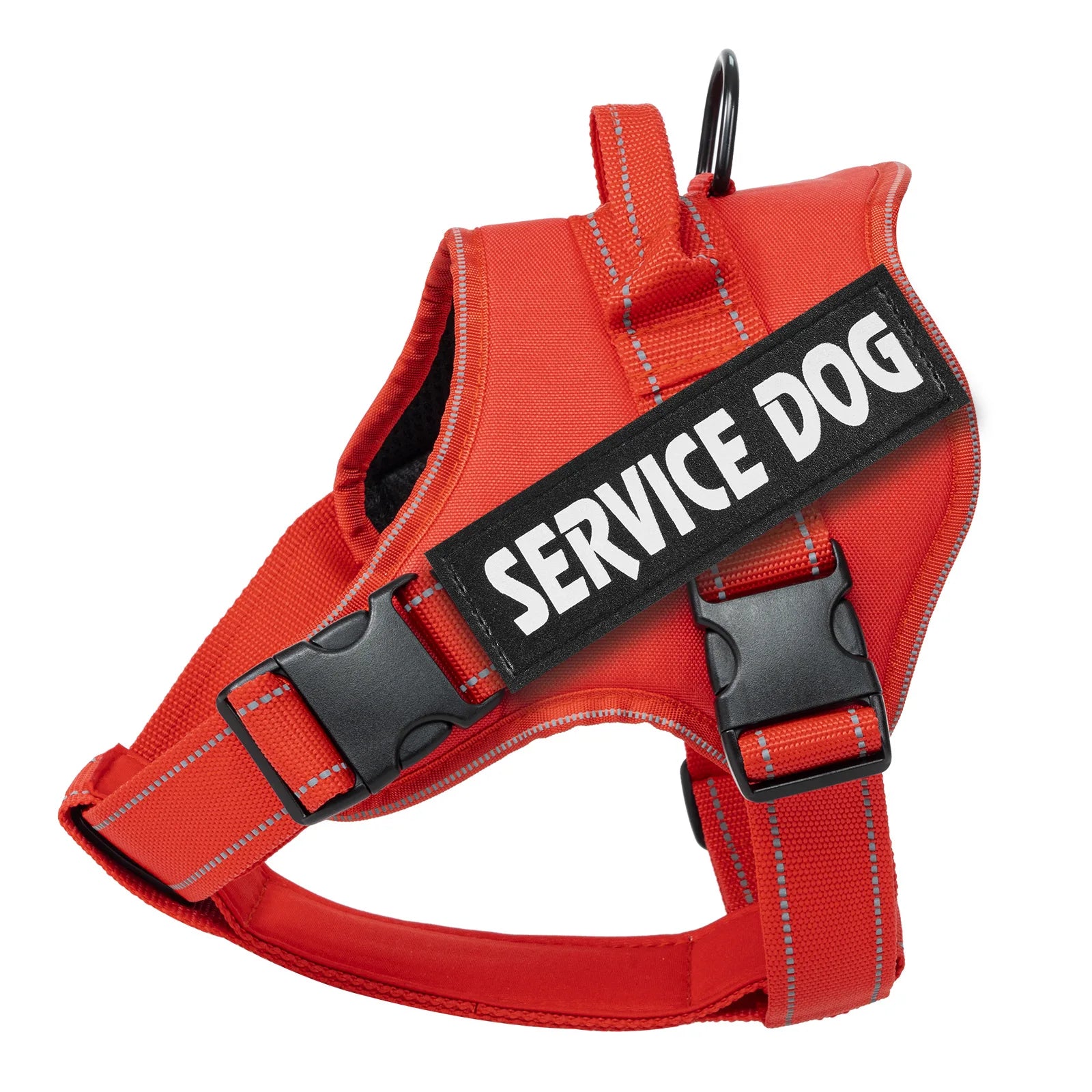 Personalized dog harness custom name tag doberman pinscher breathable adjustable pet harness suitable for medium and large dogs