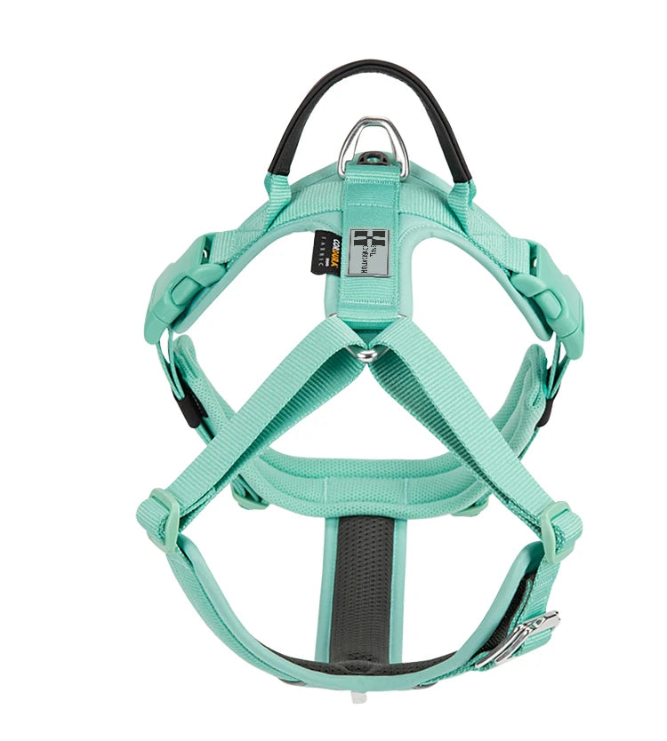 SMALL COMBINATION Pet Harness No Pull Nylon Reflective Dog Harness Adjustable Comfortable Control Walking Running  accessories