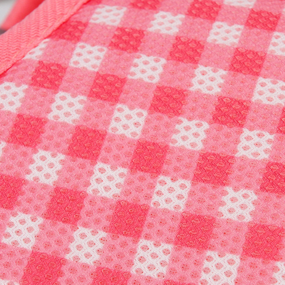 Checkered Pet Harness Cat Leash Small Dog Harness Kitten Outdoor Breathable Reflective Cat Chest Strap Plaid Walk Bichon Frise